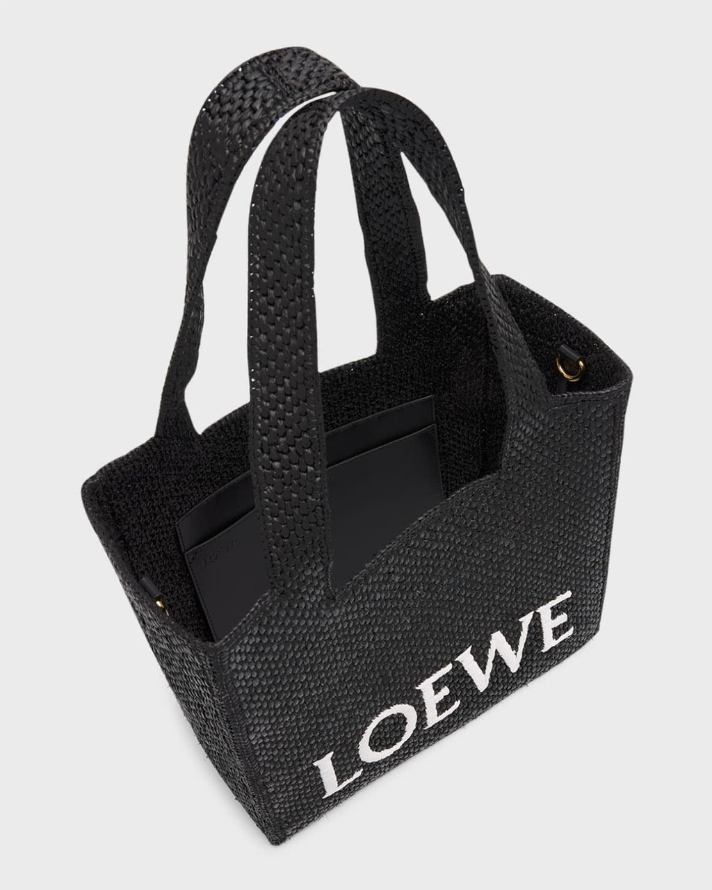 SAINT LAURENT Hobo YSL Shoulder Bag in Raffia