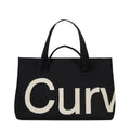 Curves Knit Tote (Black)