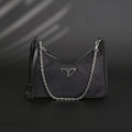 Prada Re-Edition 2005 Nylon Shoulder Bag – Black